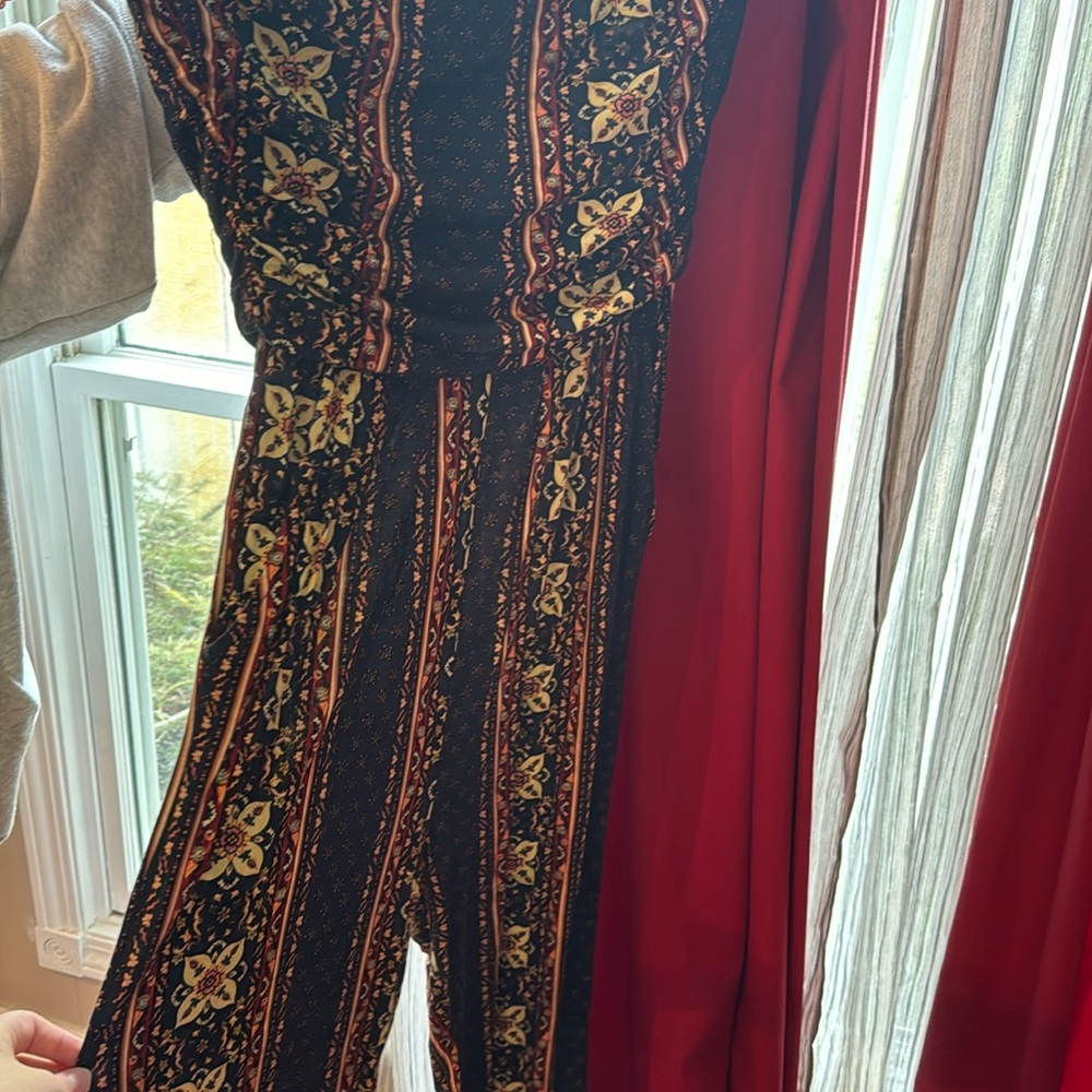 Strapless jumpsuit size medium